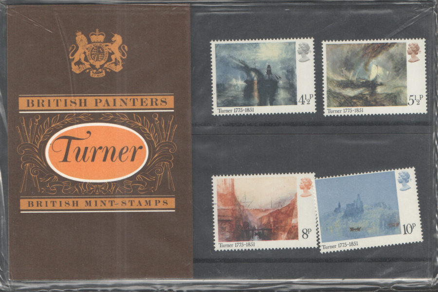 (image for) 1975 JMW Turner Royal Mail Presentation Pack 69